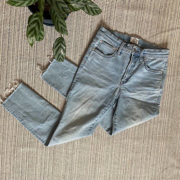 J.Crew light wash 9” High-Rise Toothpick 27 - Picture 4 of 5